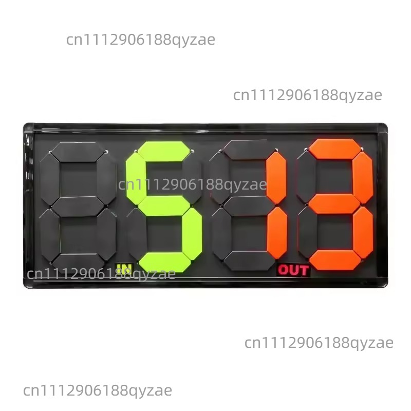 Scoreboard Digital - Football Substitution Board Double-sided Display Manual