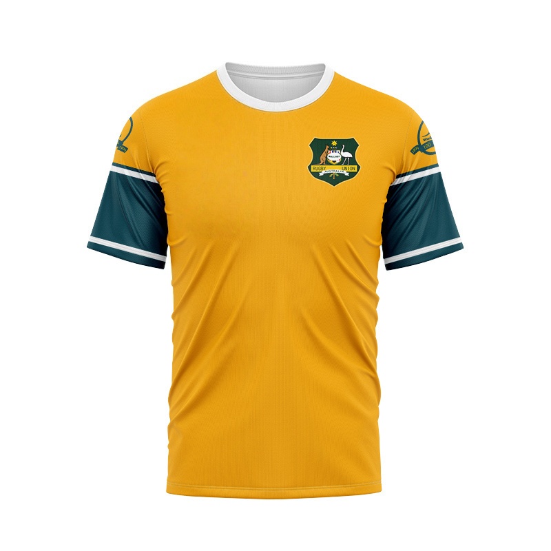 T Shirt Dry Fit - Retro jersey Kangaroo team adult men's