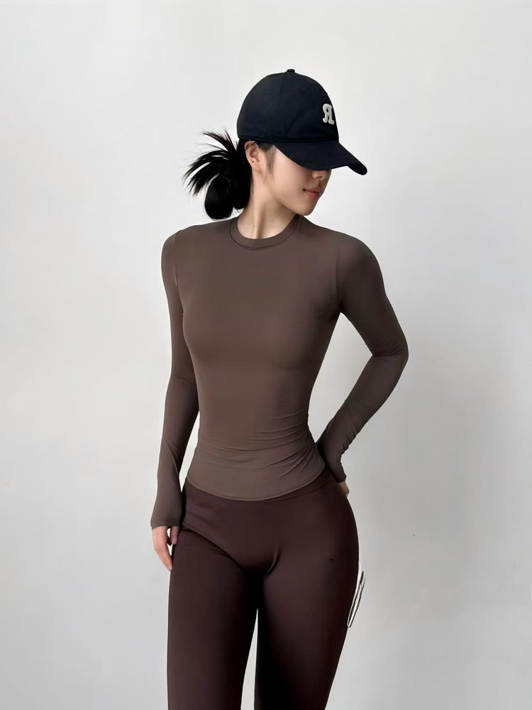 Slim Fit Long Sleeve Yoga Fitn - огляд і ціна T Shirt Dry Fit